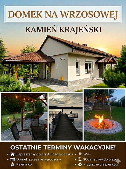 Domek na Wrzosowej Kamień Krajeński