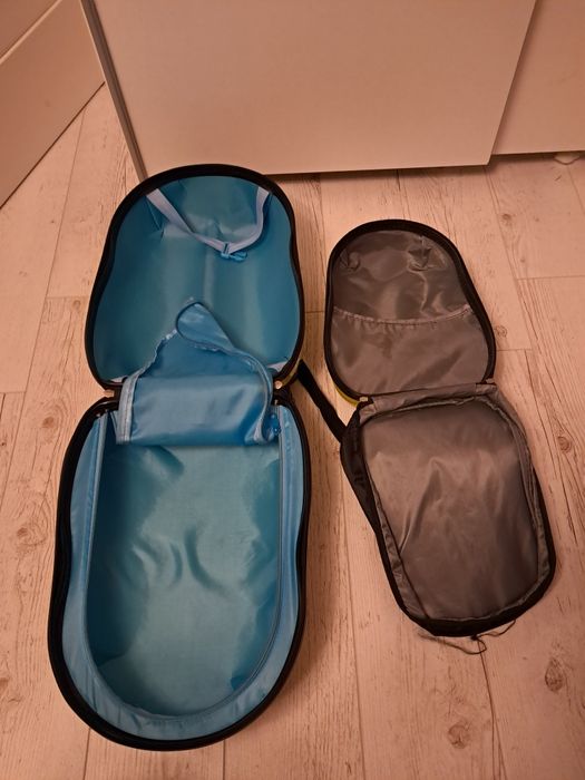 Walizka i plecak dla dziecka na kółkach Tygrys