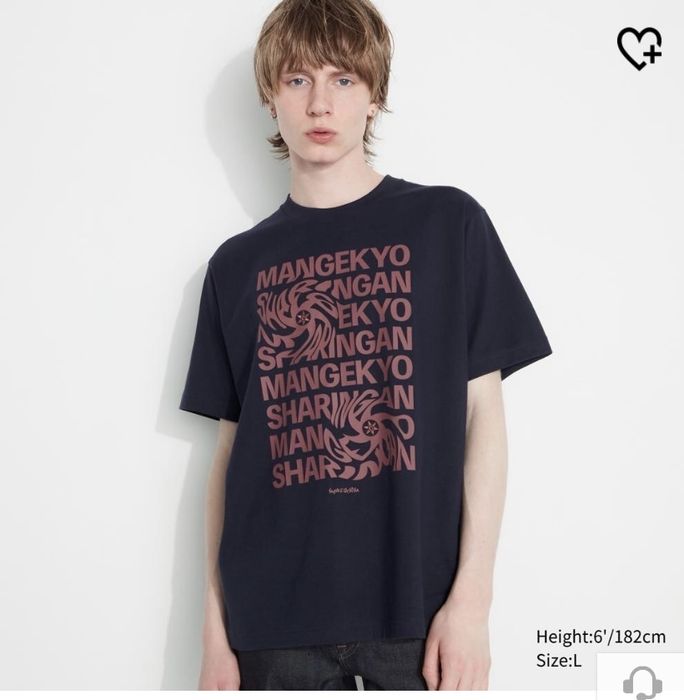 Футболка Uniqlo, розмір М Naruto Наруто