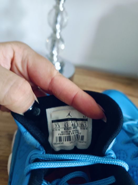 Buty Jordan 9  retro low IX niebieskie 40,5