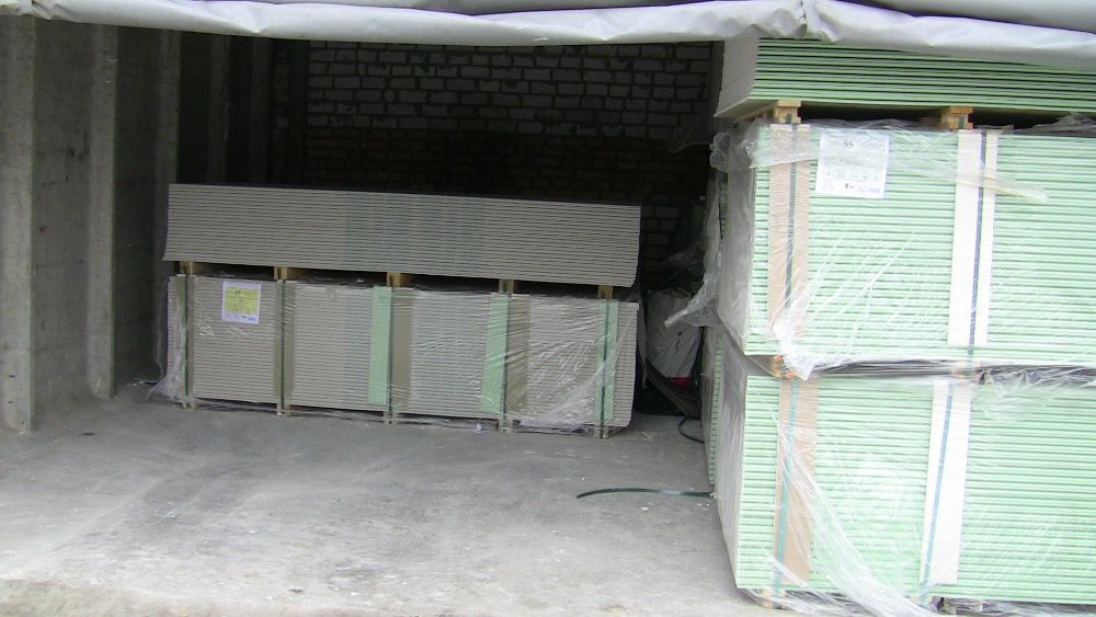 Гипсокартон КНАУФ в ассортименте