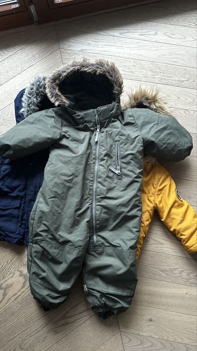 Kombinezon H&M 98 + Gratis 2 kurtki