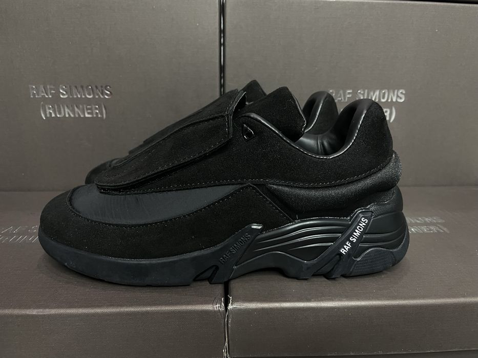 ‼️Є ВСІ КОЛЬОРИ‼️Raf simons Antei чорні замшеві | cylon runner