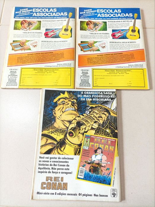 Revistas antigas Conan - A Espada Selvagem de Conan (Vintage)