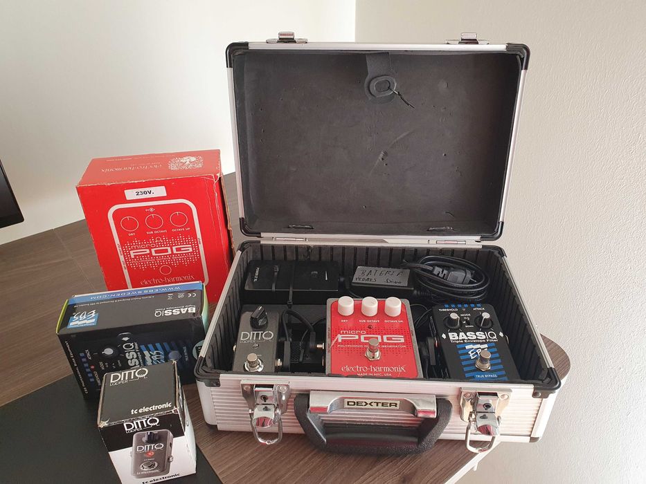 Pedalboard compact Baixo