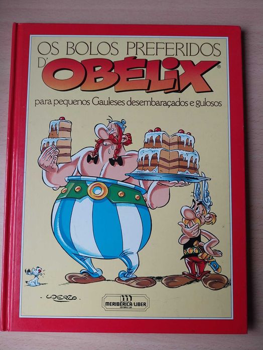 Asterix - Obelix - Livro – Os Bolos Preferidos De OBELIX