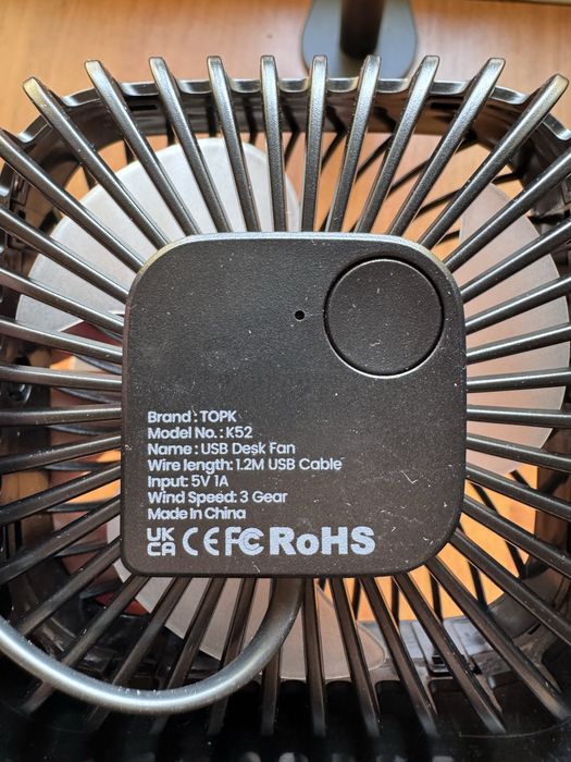 USB вентилятор Tork K52