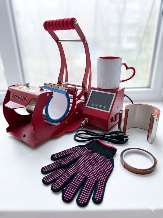 Термопрес для чашок 2в1 + 6 чашок у ПОДАРУНОК!