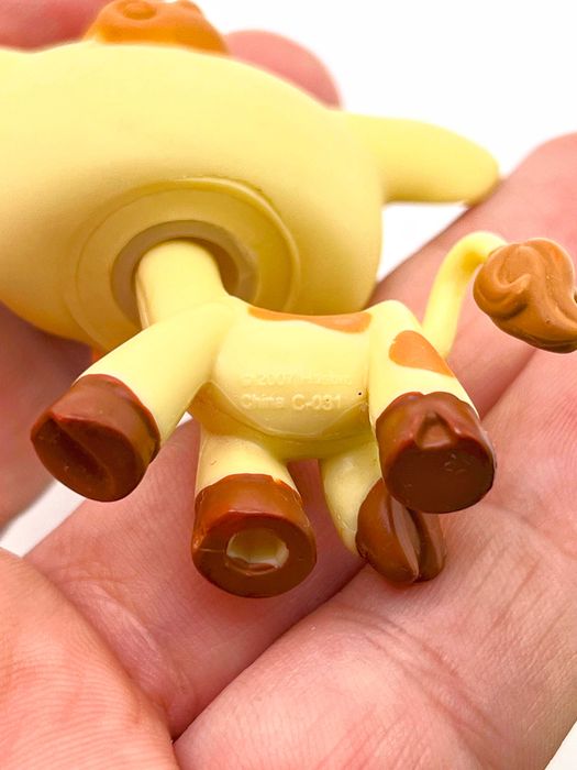 Littlest Pet Shop Cow Vaca Castanha #970 Hasbro