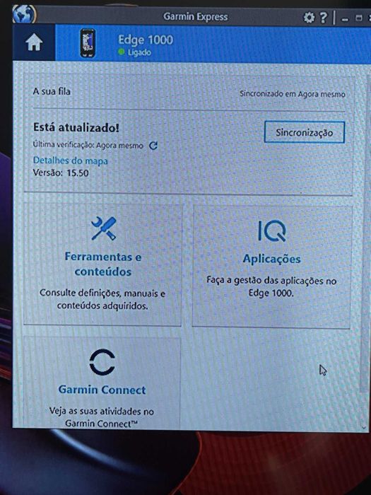Garmin Edge 1000 + acessórios