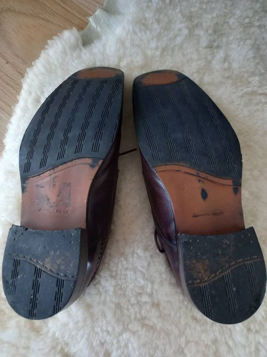 Buty skórzane oxfordy męskie Platinium r. 43