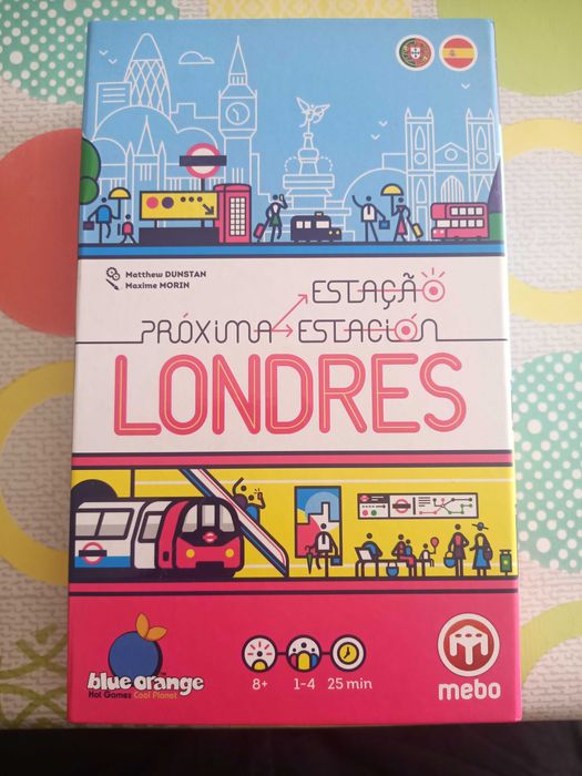 Próxima Estação Londres - Jogo de Tabuleiro (PT/ES)