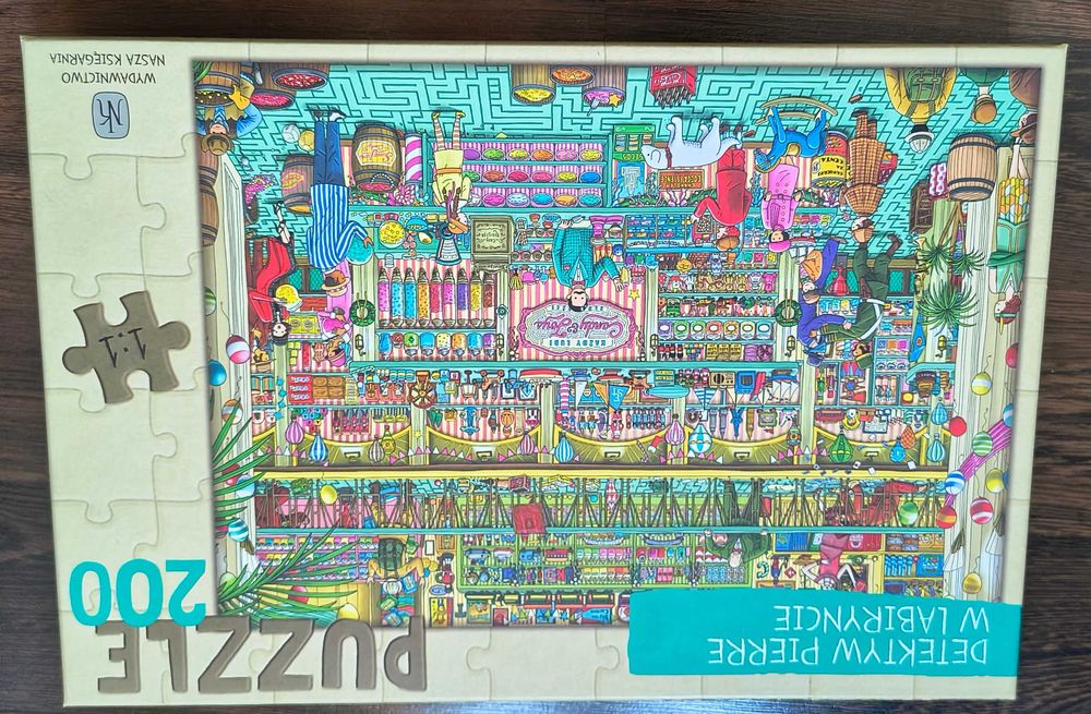 Puzzle 200el, przedszkole