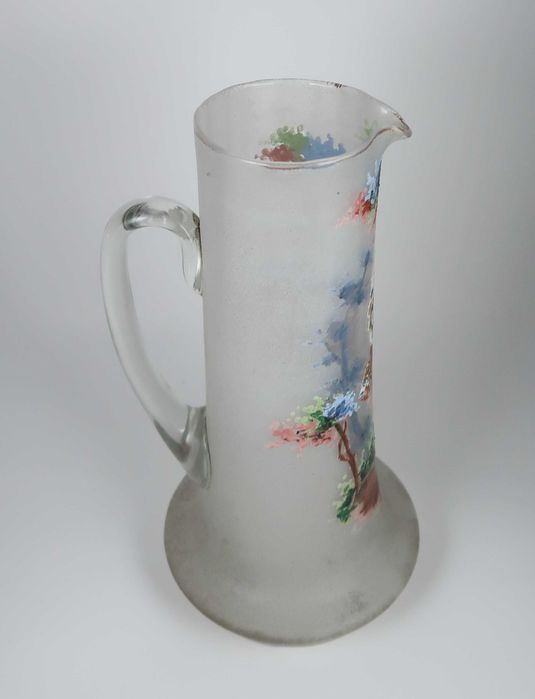 Jarro Vidro Granulado Séc. XIX