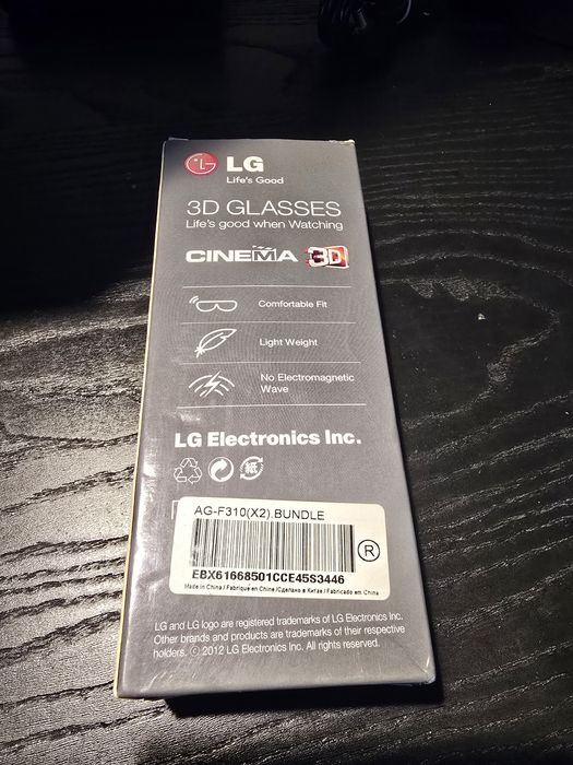 LG Cinema 3D Glasses