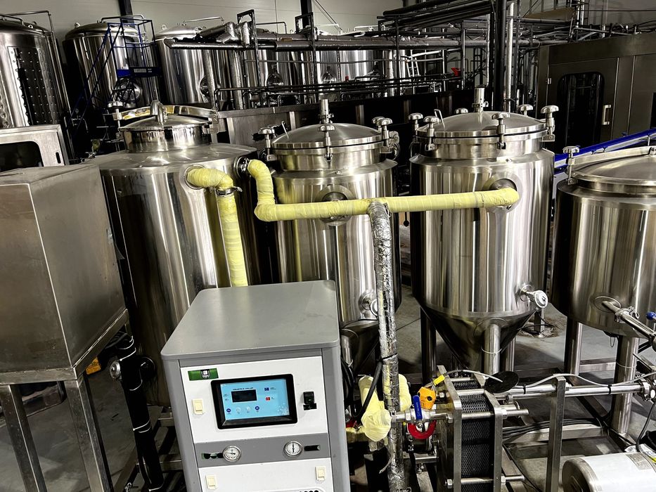 Na sprzedaż oferuję mobilny minibrowar 120l,