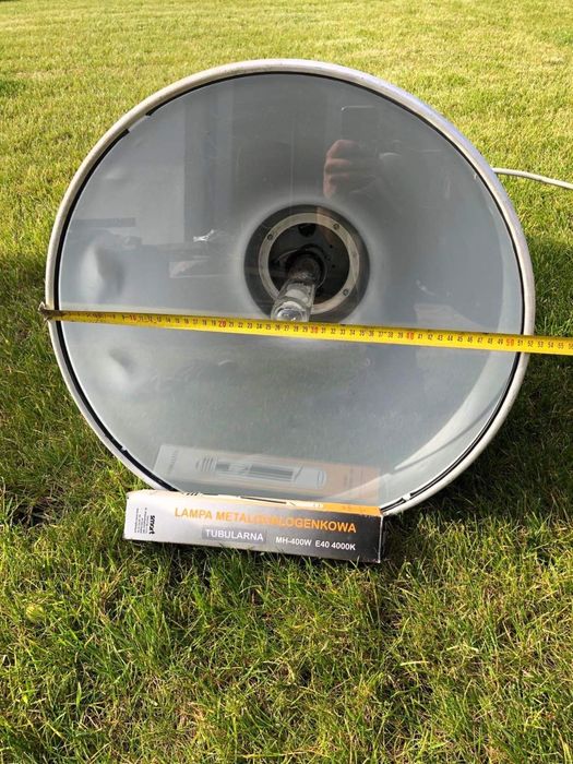 Lampa przemysłowa 400W metahalogenowa loft