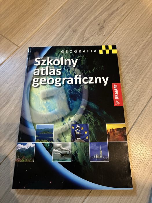 Szkolne atlasy geograficzne 2szt.