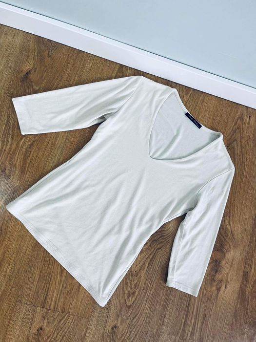 Randez vous Paris bluzka koszulka dekolt v klasyczna