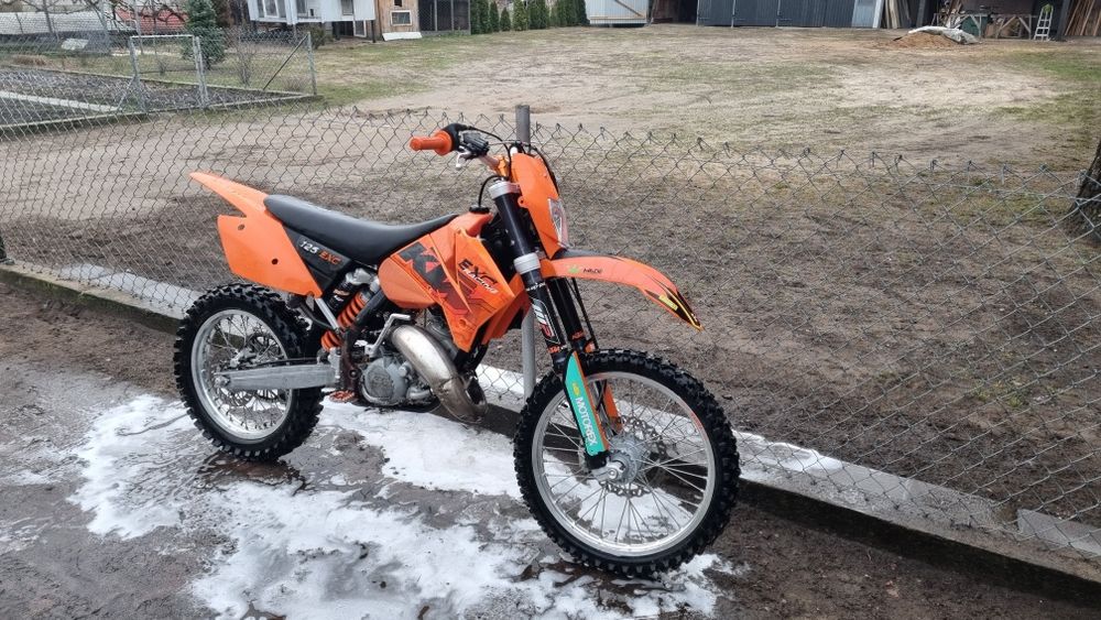 KTM EXC 125 Po Generalce.