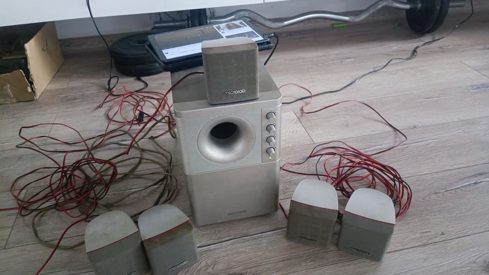 Subufer z głosnikami 5+1