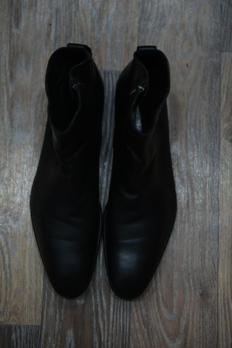 [YSL] Архивные кожаные ботинки Yves Saint Laurent Rive Gauche 44.5-45  [ТОРГ]