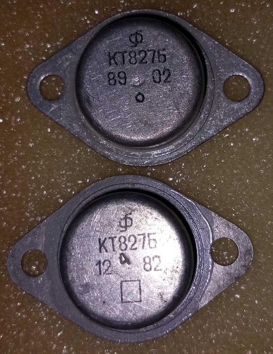 Транзистор КТ808ГМ, КТ812А, КТ827Б, КТ839А, 1Т906А, Диод Д1007