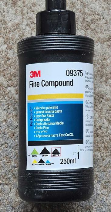 3M pasta 09375 czarny korek - 250ml