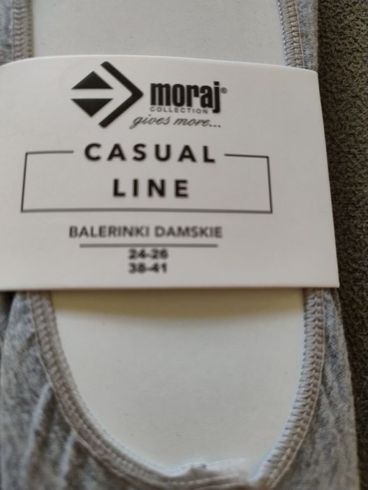 Stopki balerinki nowe 36-41 moraj
