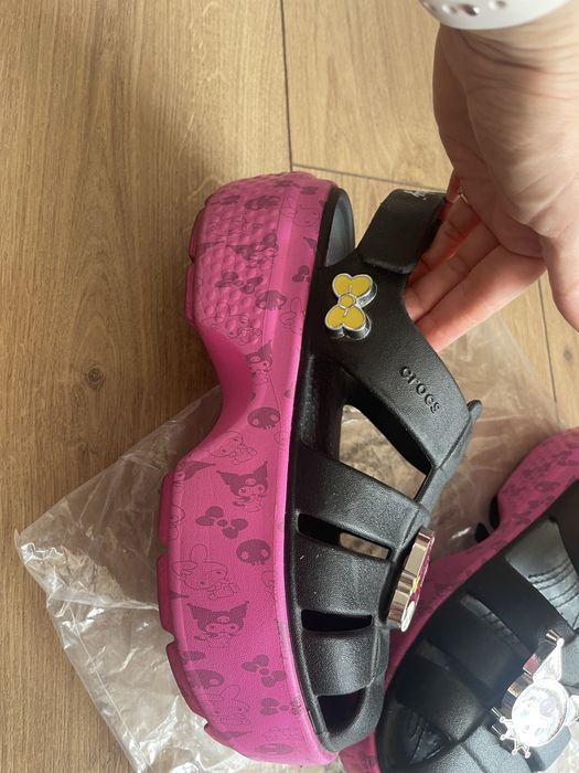 Crocs для дівчинки з куромі ,оригінал