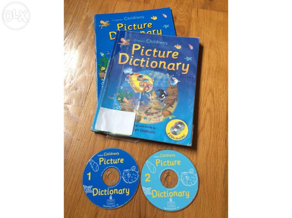 Manual inglês do Cambridge Picture Dictionary ISBN978962005233 0