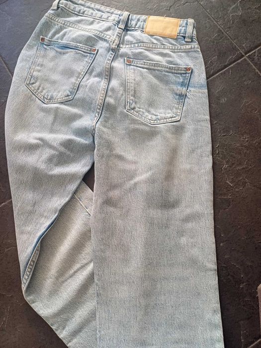 Calças de ganga mom fit "zara"