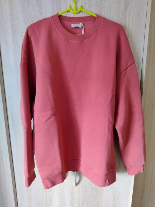 Bluza męska oversize Ac&Co / Altinyildiz Classics roz. L - koralowa