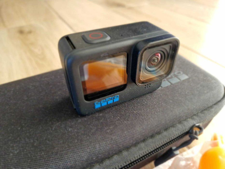 GoPro 10 Black 4K, 5.3K - Giga Zestaw - 128GB Lexar