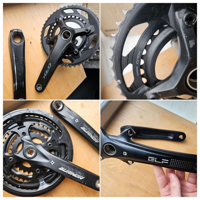 Шатуны GRX кассета Shimano