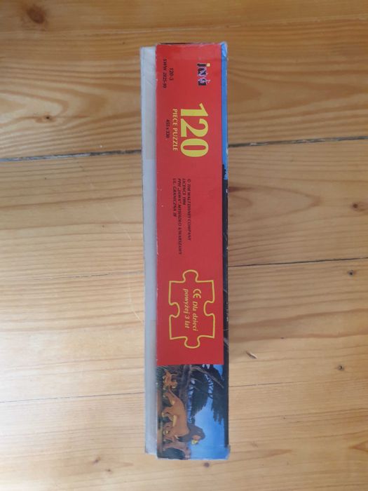 Puzzle Król Lew 120 elementów Lata 90 PRL Vintage