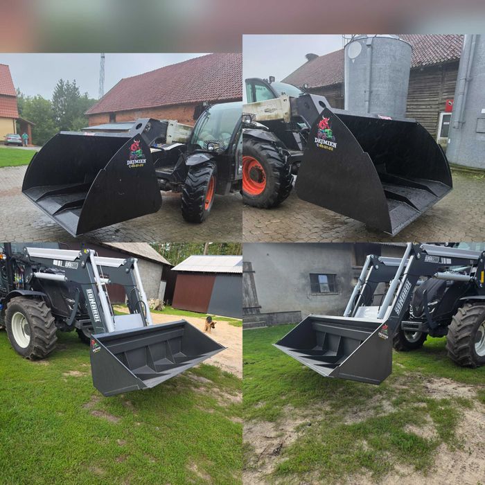 ŁYŻKA HARDOX Łycha / Objętościowa / Do Tura /  Ładowarki / Od Producenta. Bardzo Solidna. STAL WZMOCNIONA !!! Lemiesz HARDOX !!! Super Ceny !!