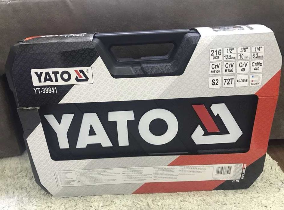 Набор инструментов Yato YT-38841 набір інструментів / 216 шт: 3 980 грн ...
