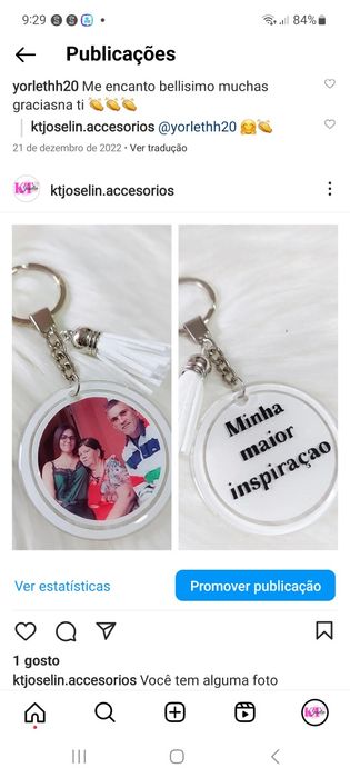 Porta Chaves personalizado com foto