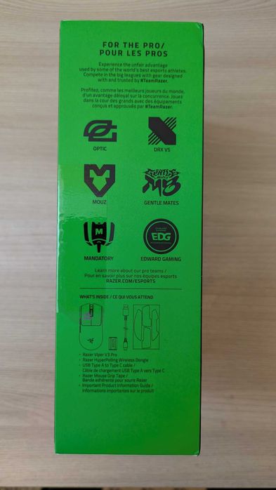 Ігрова бездротова миша Razer Viper V3 Pro Black | Wireless