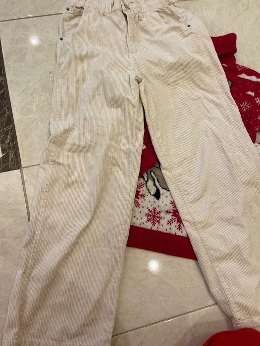 Вельветові штани палаццо Zara для дівчинки 158-164