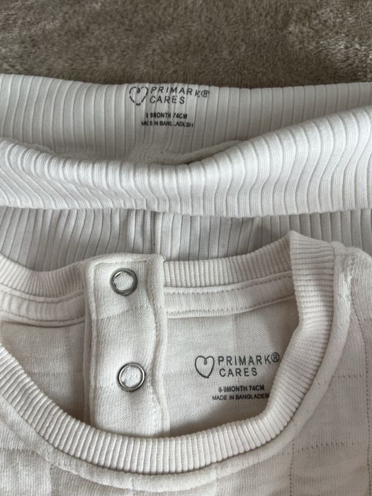 Лот речей 74-80 або 6-9 місяців  на осінь- зиму. Комбінезон тедді