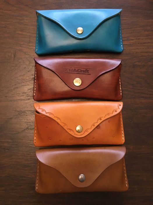 Bolsas óculos em pele