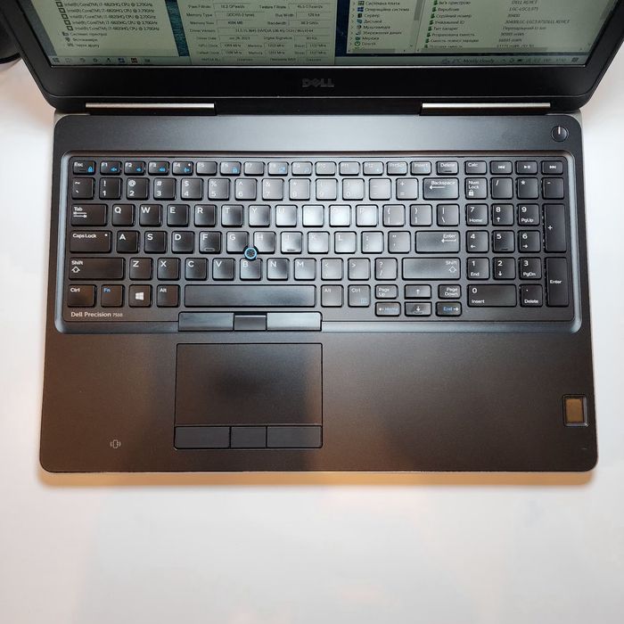 Ноутбук 15.6" FHD Dell Precision 7510 (i7-6820HQ / 16GB / SSD 256GB