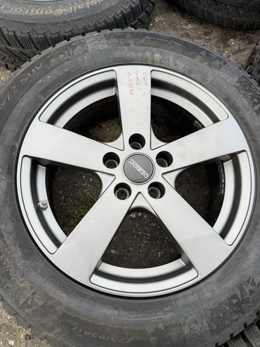 Komplet kół zimowych 5x114,3 Mazda Honda Toyota 225/65/17 Nexen