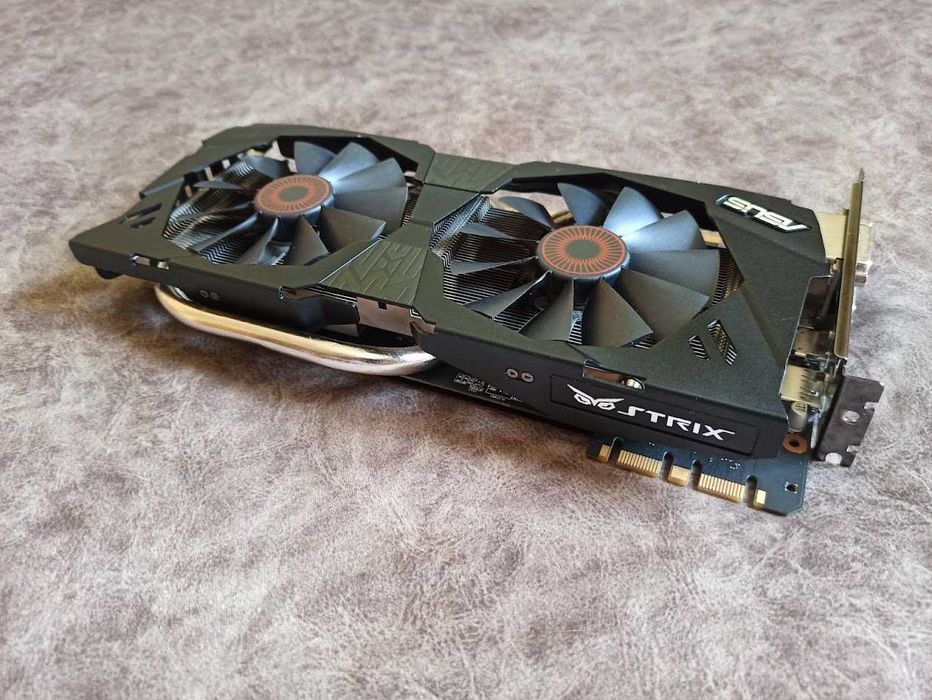 Відеокарта ASUS ROG Strix GeForce GTX 970 4GB DDR5 (Аналог GTX 1060)