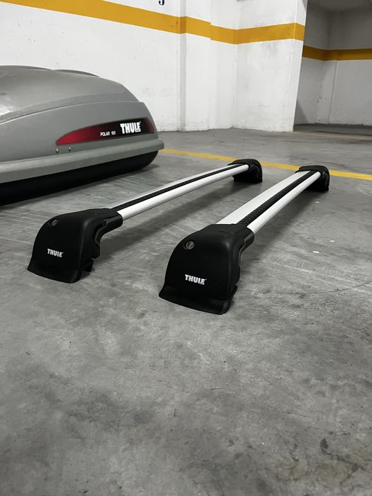 Barras Thule WingBar + Mala Thule Polar 100