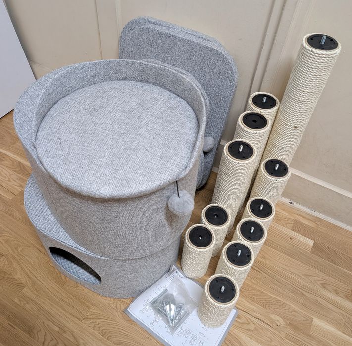 Modern Living Nowoczesne Drzewko Drapak dla Kota Oxford 156cm OGROMNYu