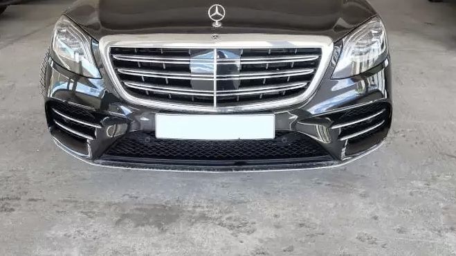 Бампер передний Mercedes Benz S class W222 AMG пакет Рестайлинг 2018