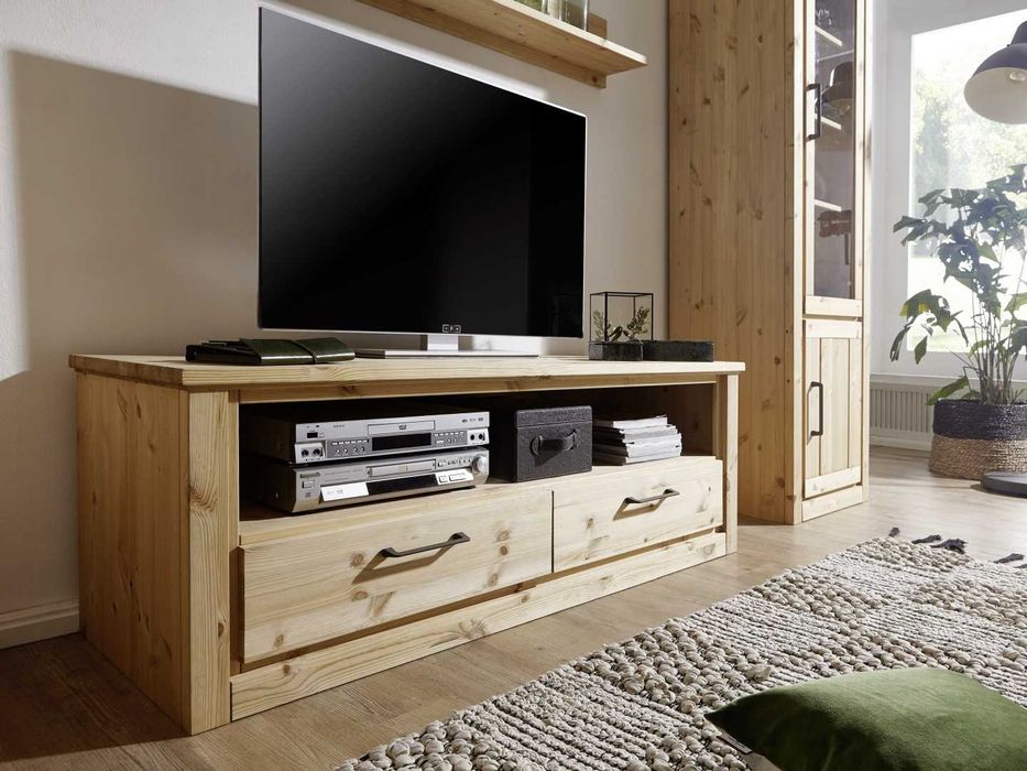 SZAFKA Drewniana RTV Sosnowa olejowana 154 cm BGM24.pl B 8289 -40%